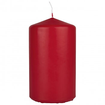 Block candle Red 7,5x15