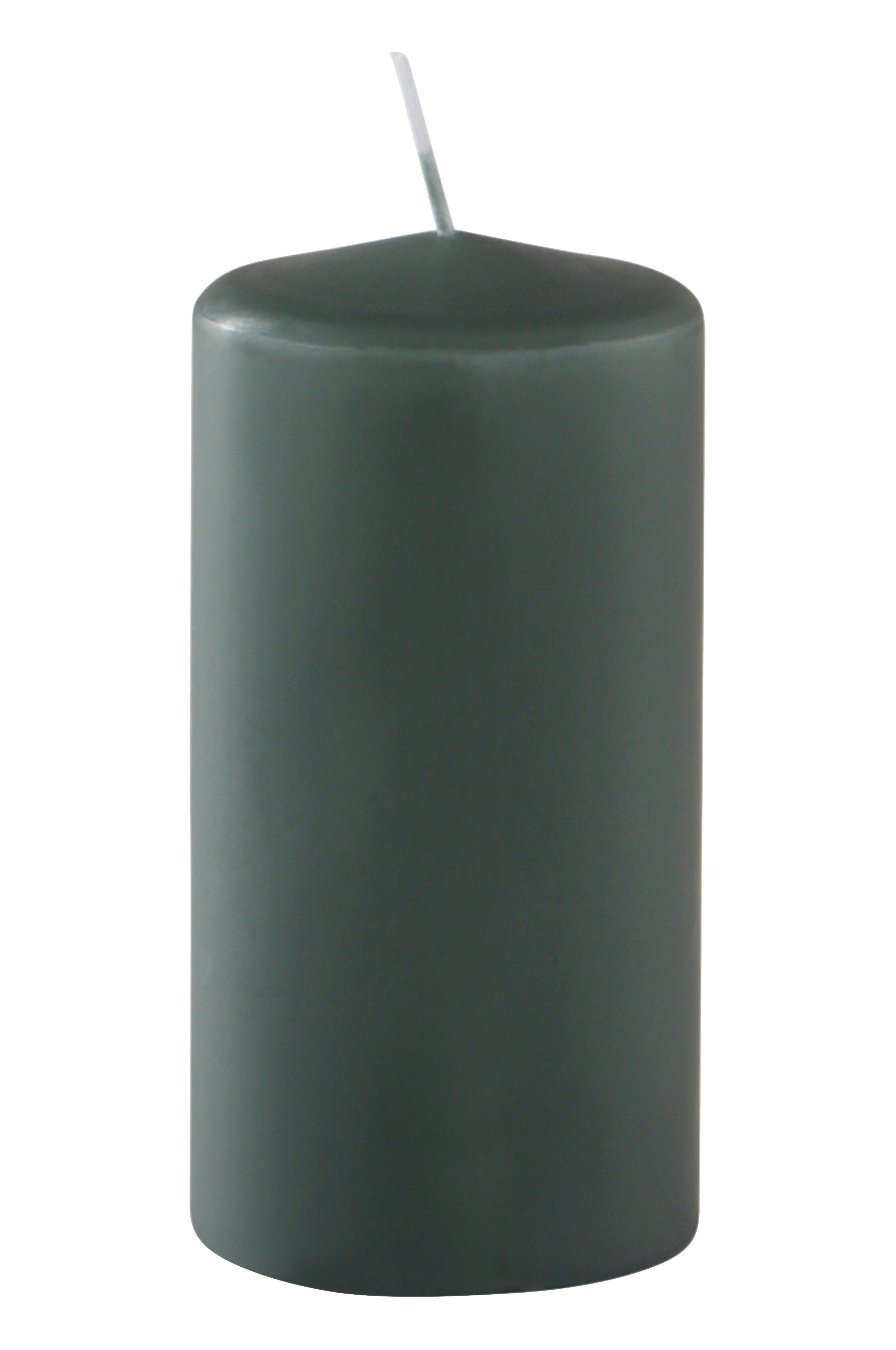 Blockljus Mörkgrön 7,5x15