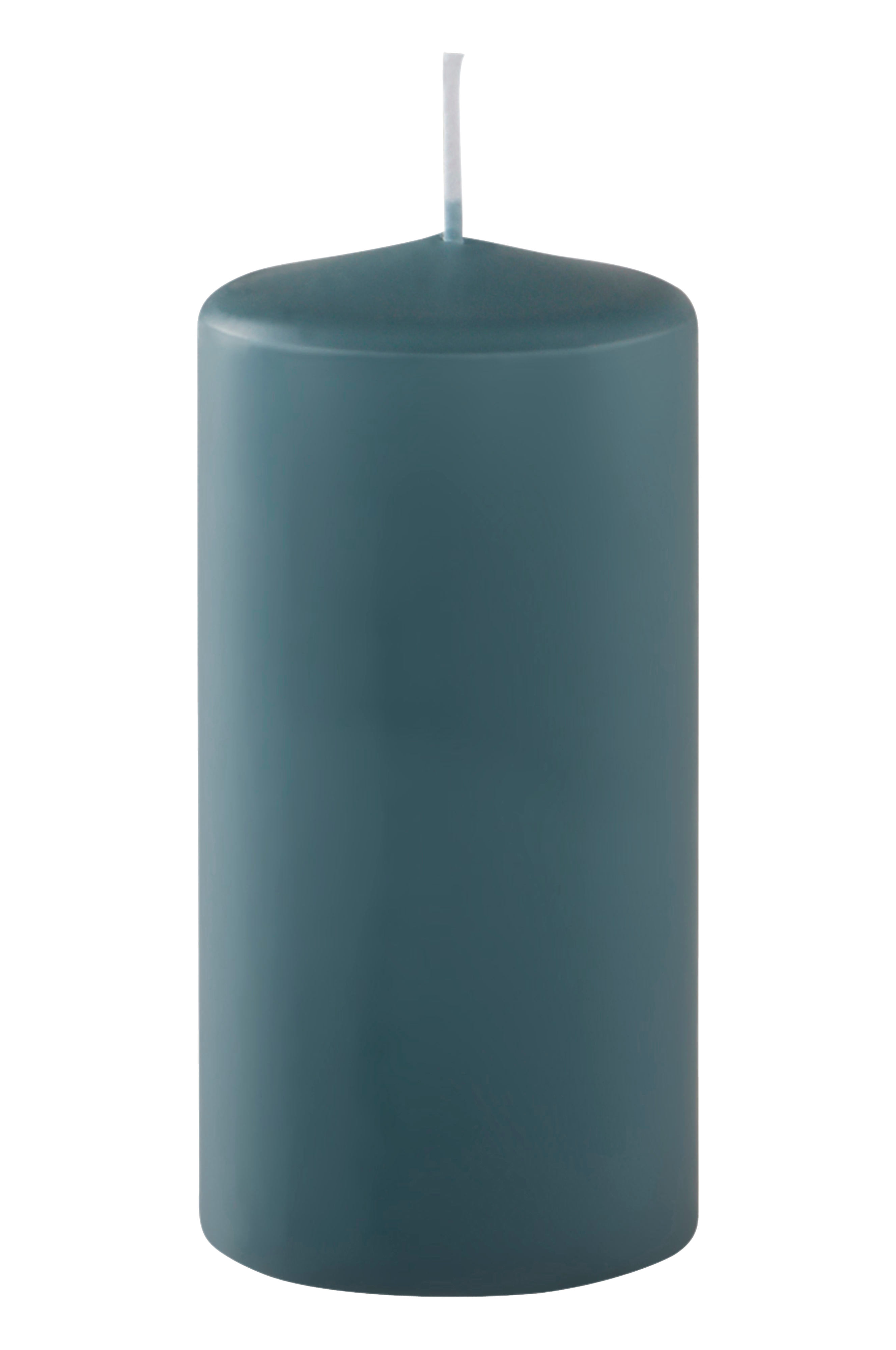 Blockljus Gråblå Matt7,5x15