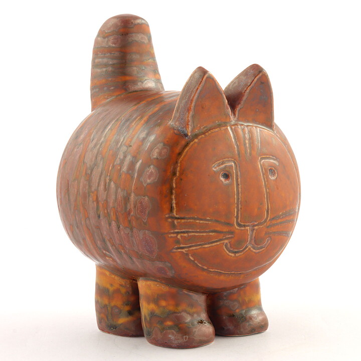 リサラーソン 猫 ネコ JURA(ジュラ)シリーズ Stora Katten 1971年  14cm (2)
