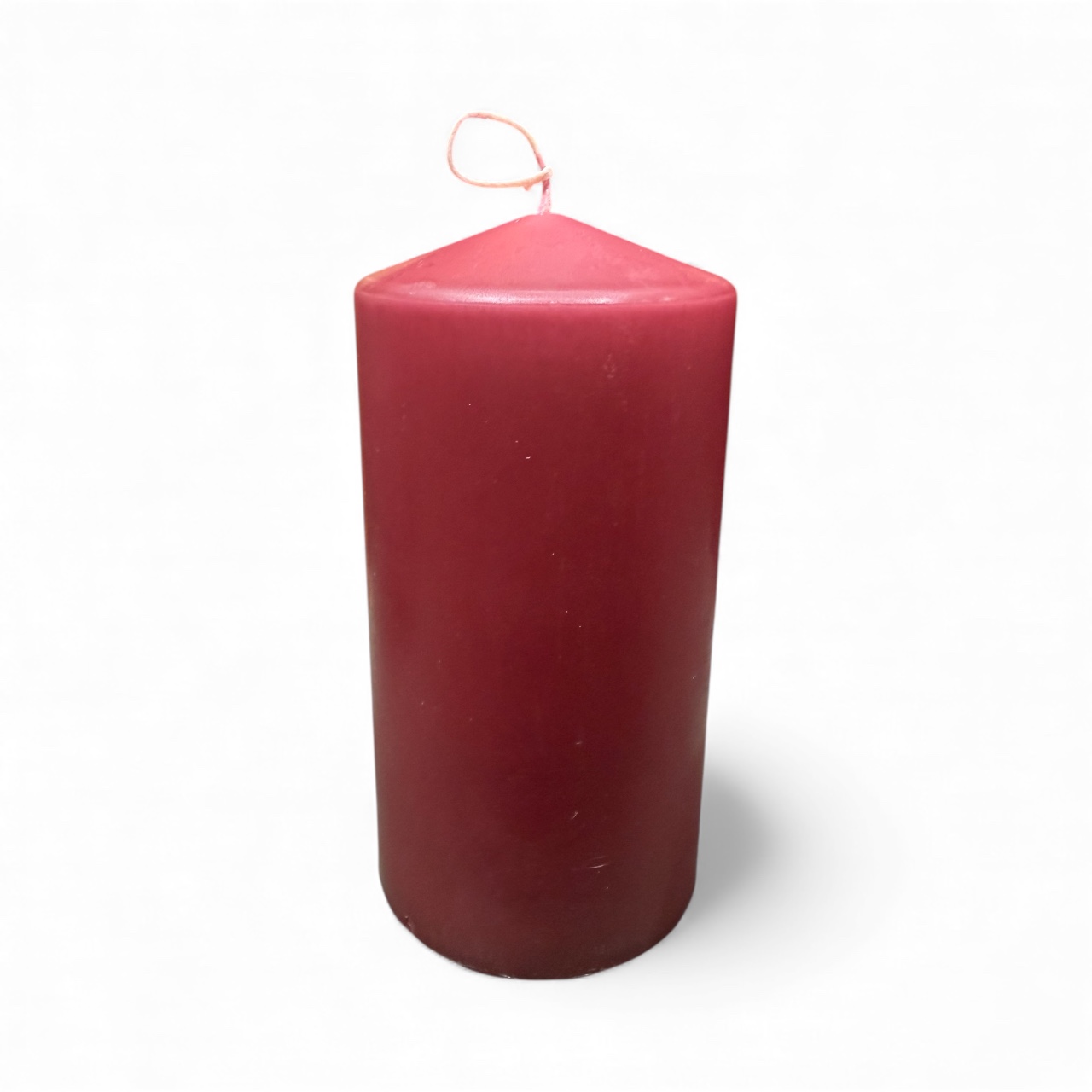 Block candle Old Pink Matt 7,5x15
