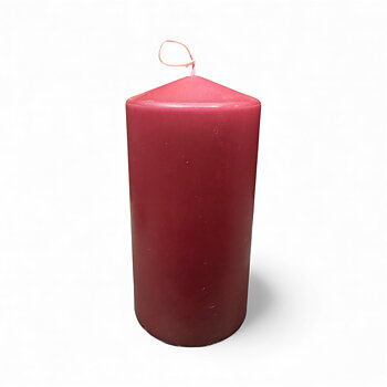 Block candle Old Pink Matt 7,5x15