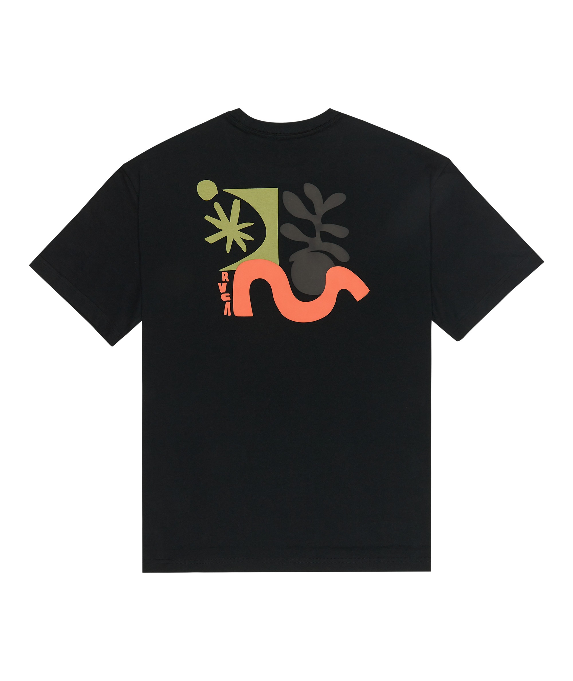 RVCA t-shirt Cut out black - 6