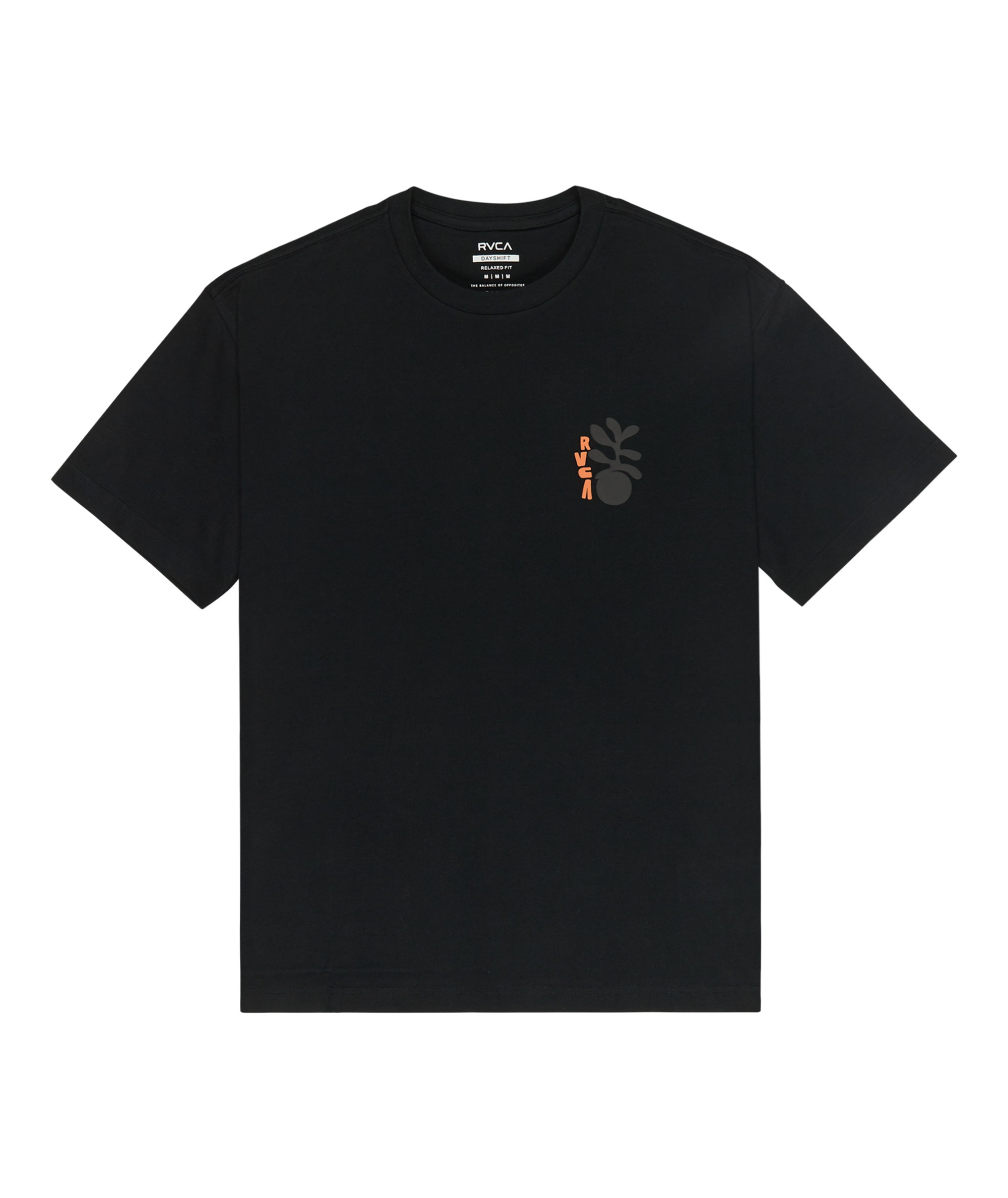 RVCA t-shirt Cut out black - 8
