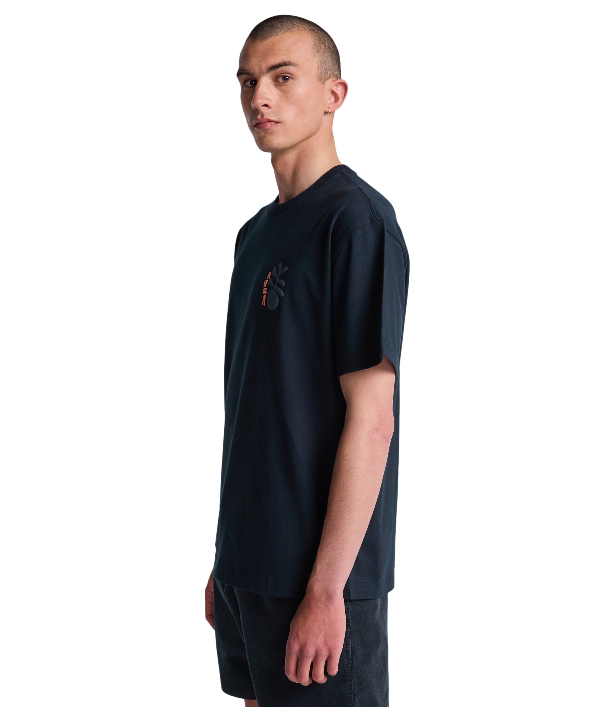 RVCA t-shirt Cut out black - 4