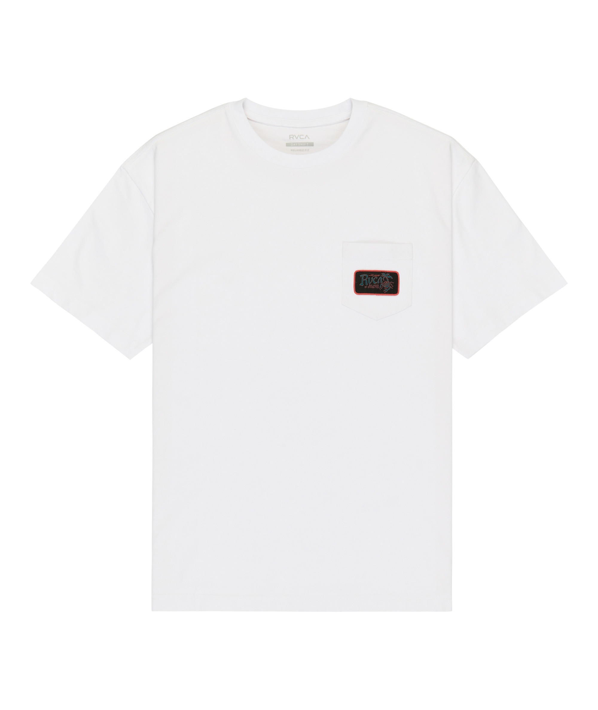 RVCA t-shirt Stingbay pocket white - 6