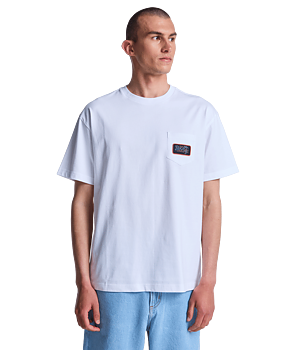 RVCA t-shirt Stingbay pocket white
