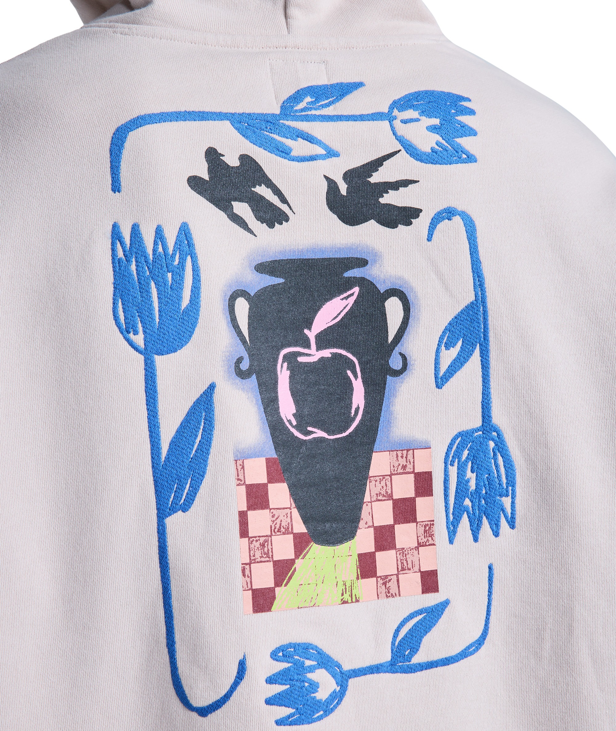 RVCA hoodie AF Love birds moonbeam - 5