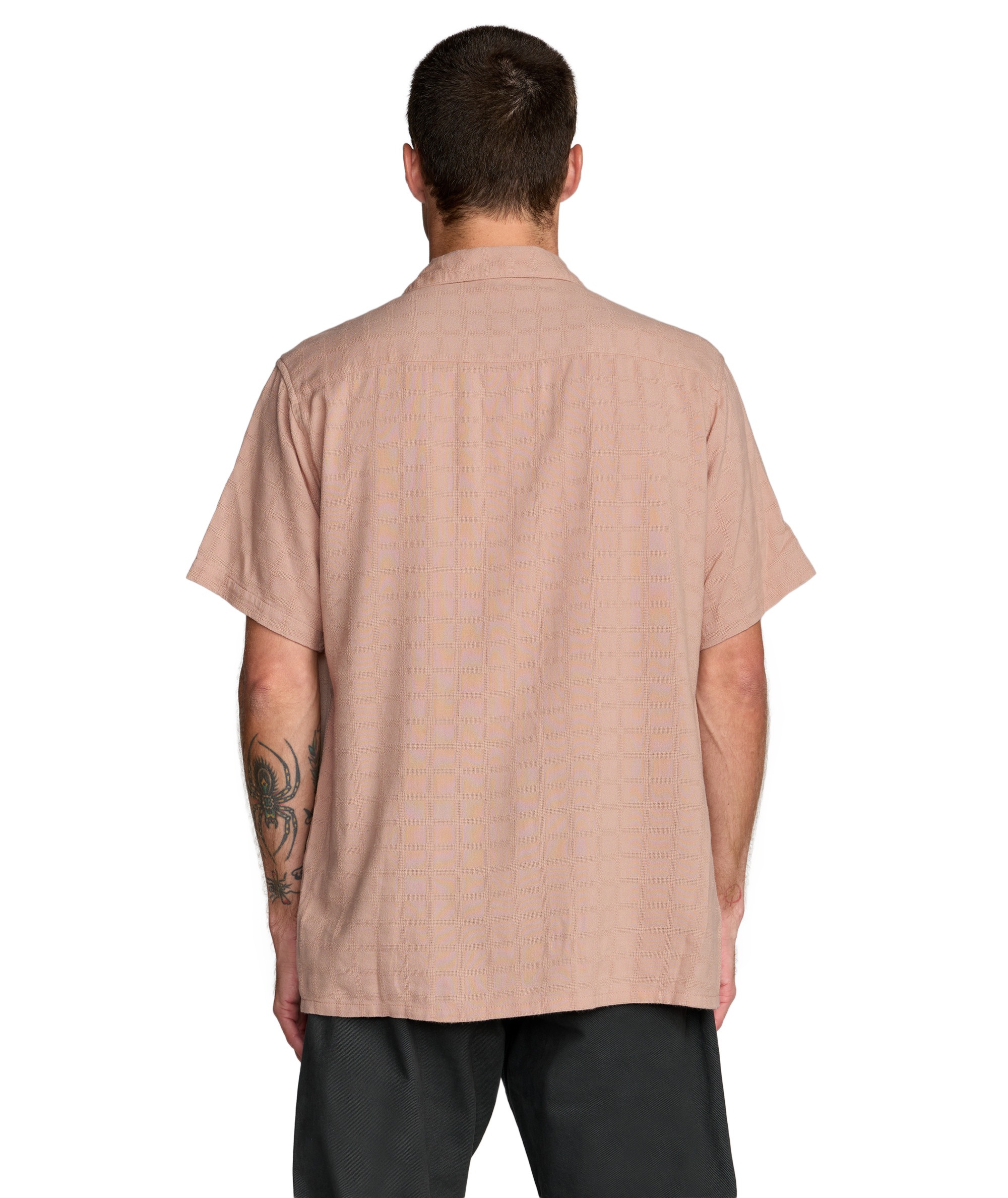 RVCA skjorta Vacancy pale mauve - 2