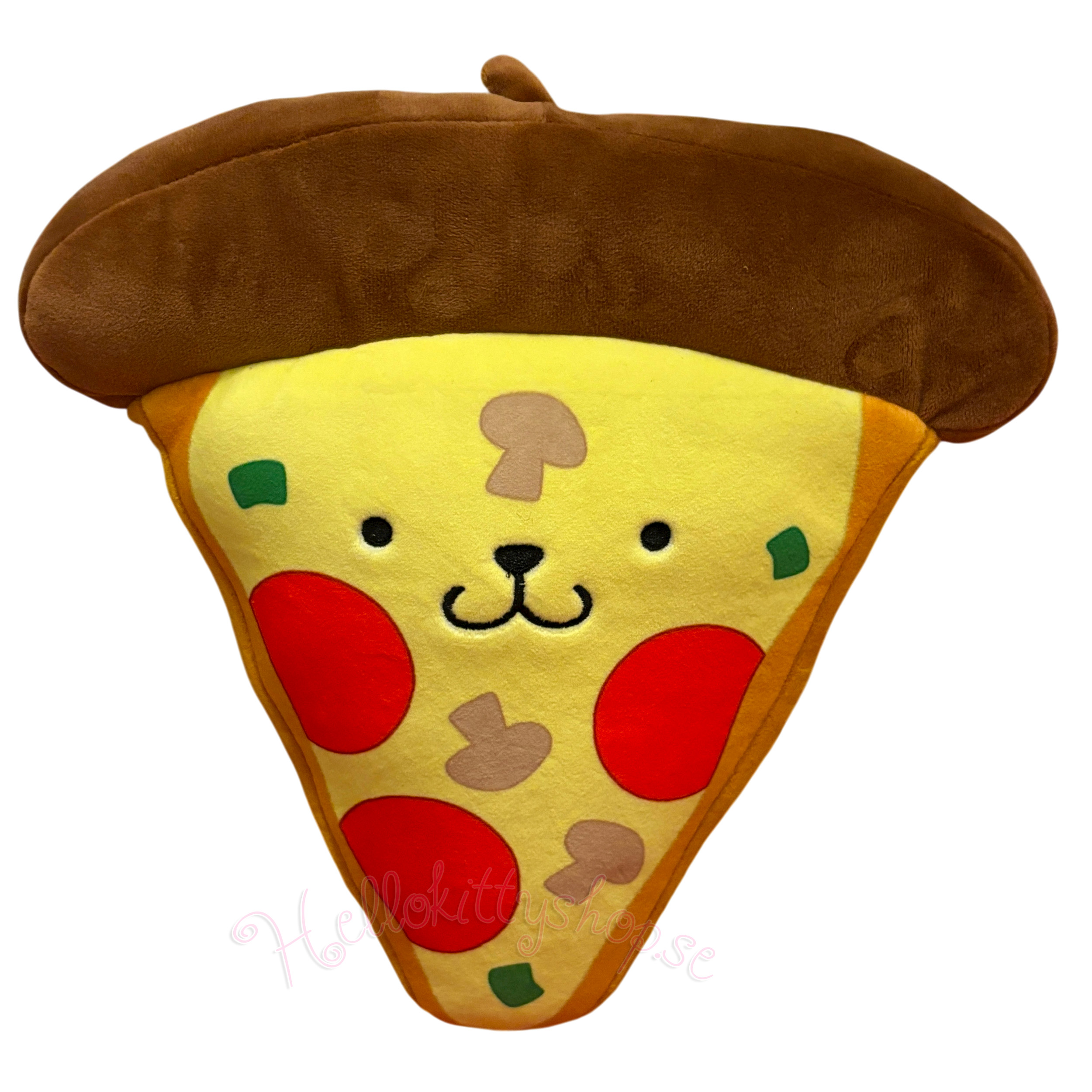 Hello Kitty and Friends Mjukis Gosedjur Foodie Fun - Pompompurin Pizza Slice - Supersoft & Kawaii 27 cm