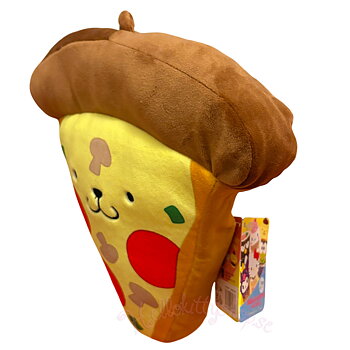 Hello Kitty and Friends Mjukis Gosedjur Foodie Fun - Pompompurin Pizza Slice - Supersoft & Kawaii 27 cm