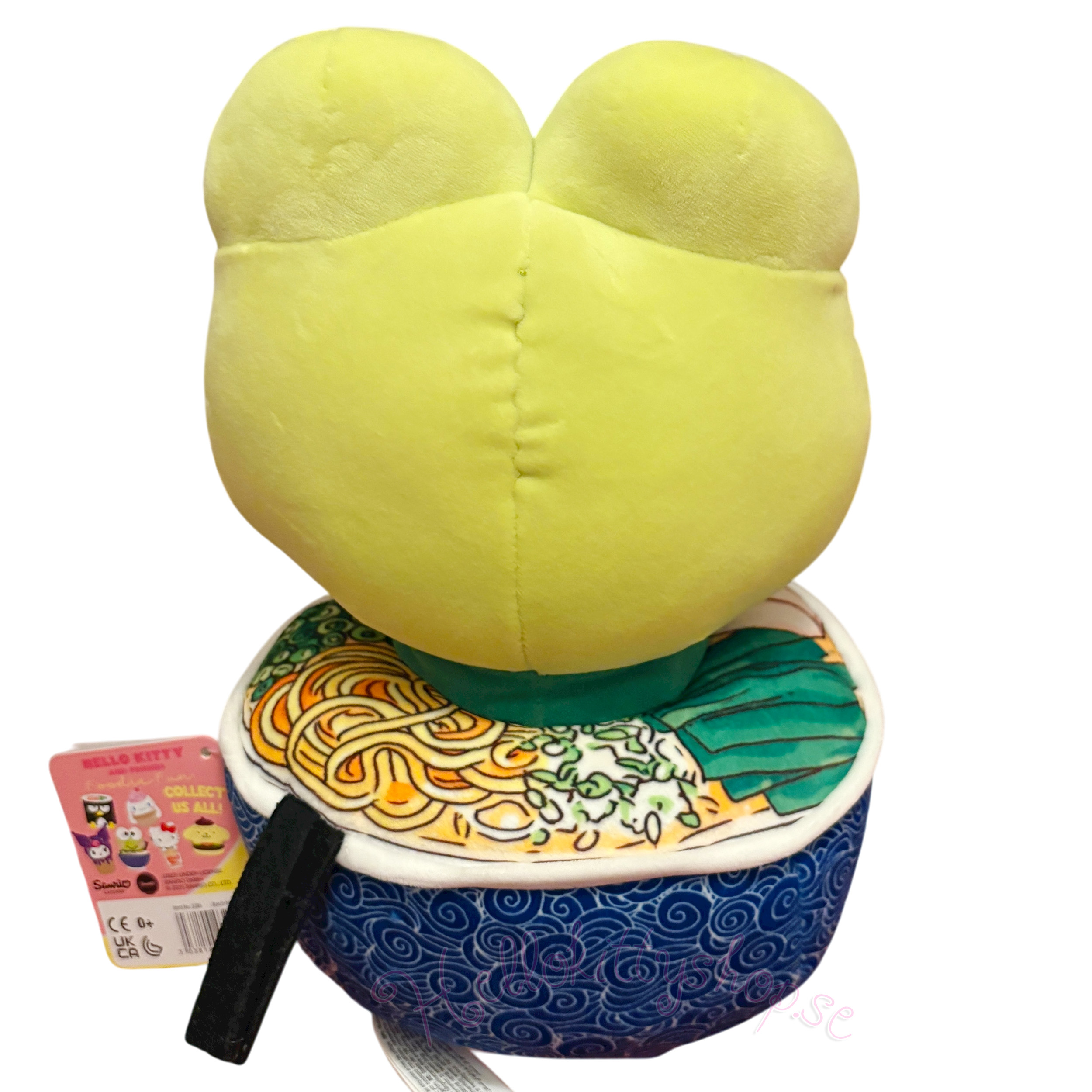 Hello Kitty and Friends Mjukis Gosedjur Foodie Fun - Keroppi Ramen - Supersoft & Kawaii 25 cm - 3