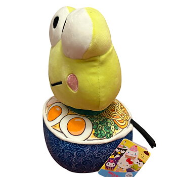 Hello Kitty and Friends Mjukis Gosedjur Foodie Fun - Keroppi Ramen - Supersoft & Kawaii 25 cm