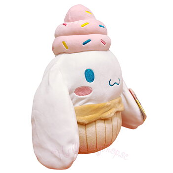 Hello Kitty and Friends Mjukis Gosedjur Foodie Fun - Cinnamoroll Cupcake  - Supersoft & Kawaii 27  cm