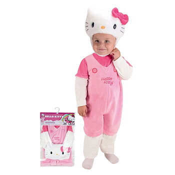 Hello Kitty Kawaii Plyschdräkt i Rosa 3-5 år