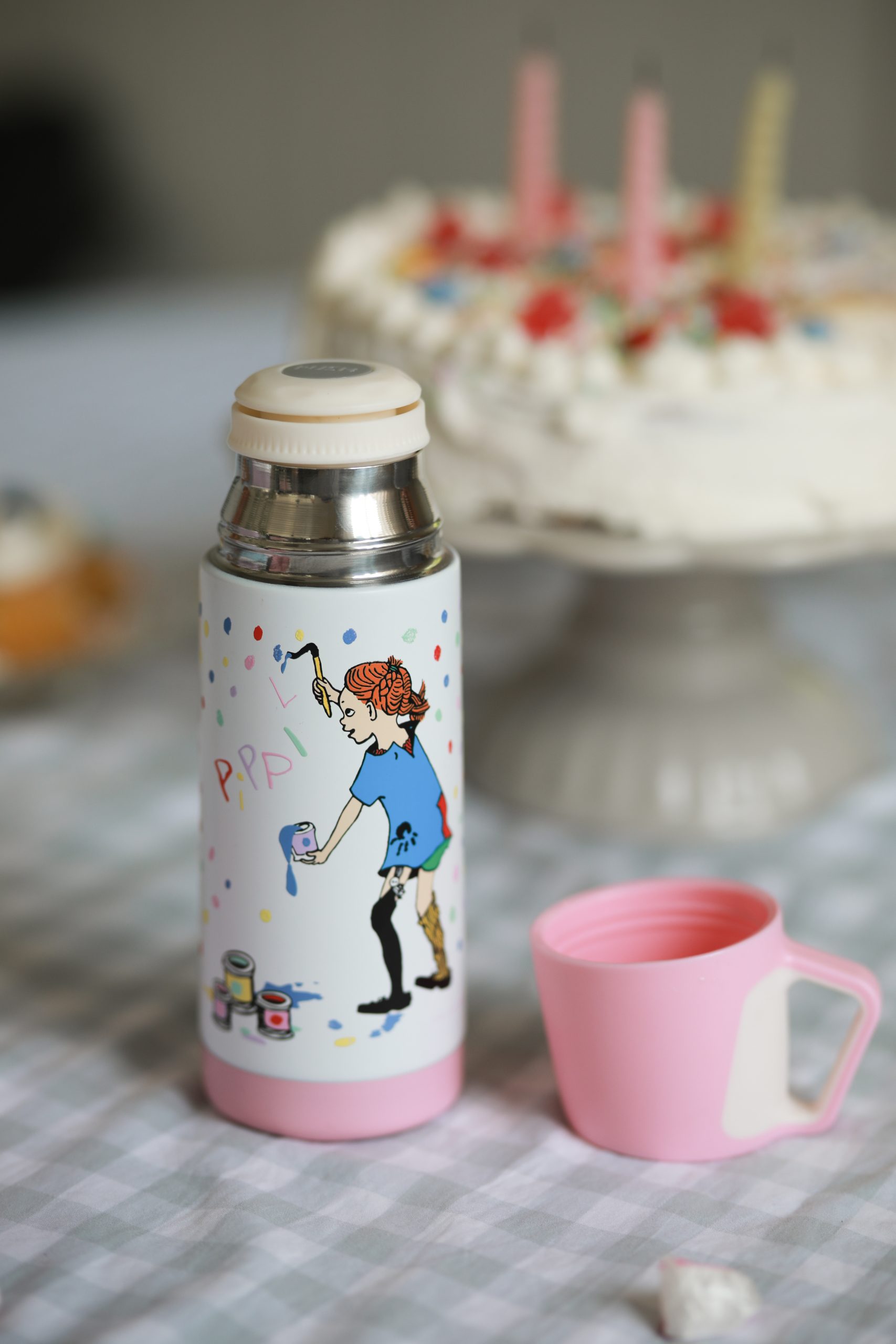 Pippi Långstrump Termosflaska - Födelsedag - 5
