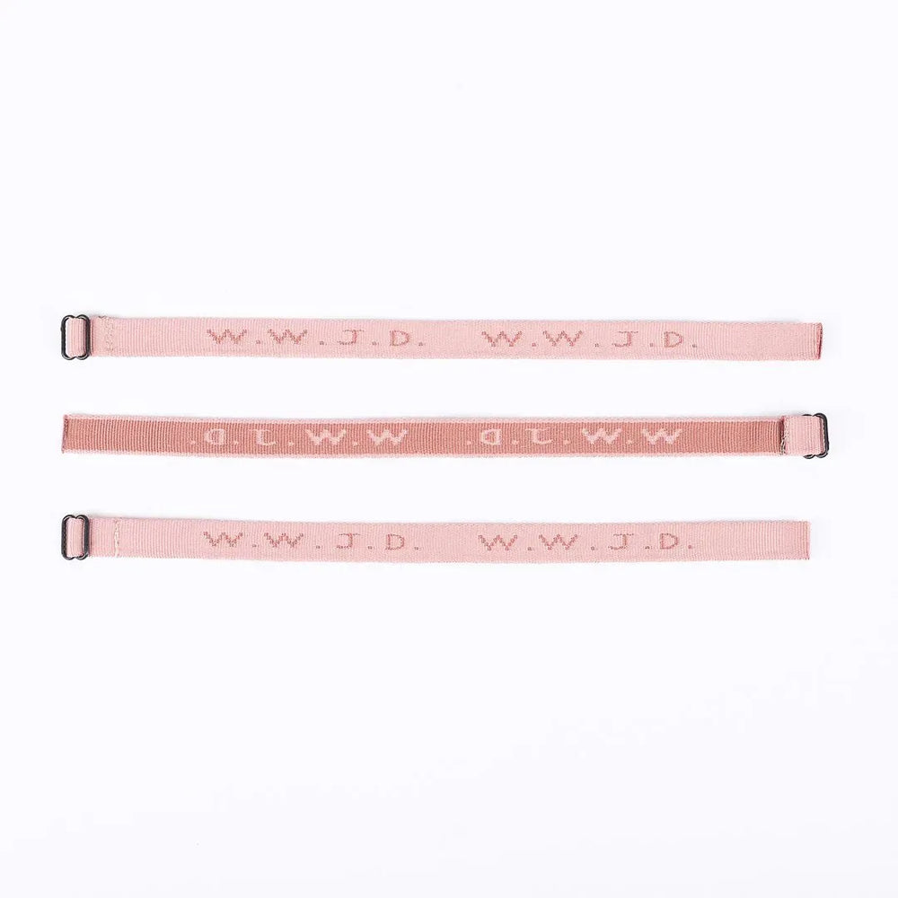 Armband - WWJD - Rosa - 2