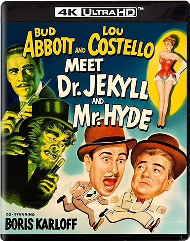 Abbott And Costello Meet Dr. Jekyll And Mr. Hyde (BLU-RAY 4K ULTRA HD)