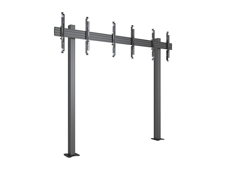 M Floormount Pro MBFM3x1UP 180 Micro Adjustable