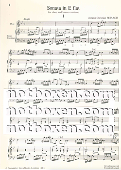 J. C. Pepusch - Sonata in E flat