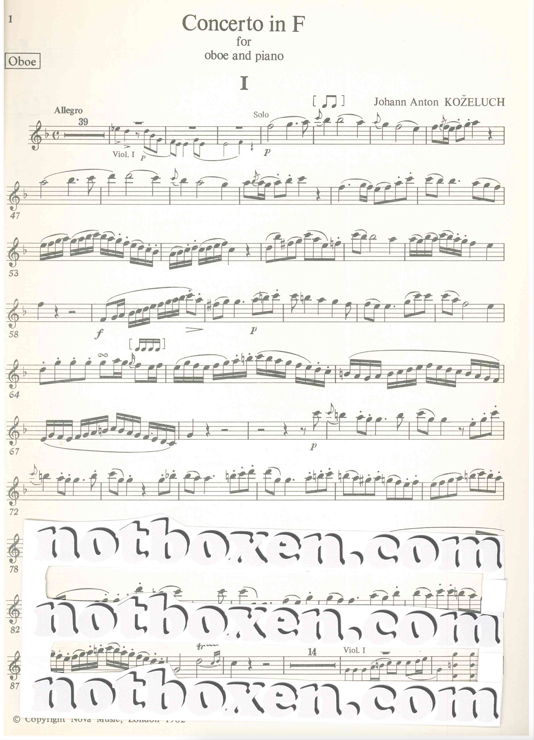 Johann Anton Kozeluch - Concerto in F - 3