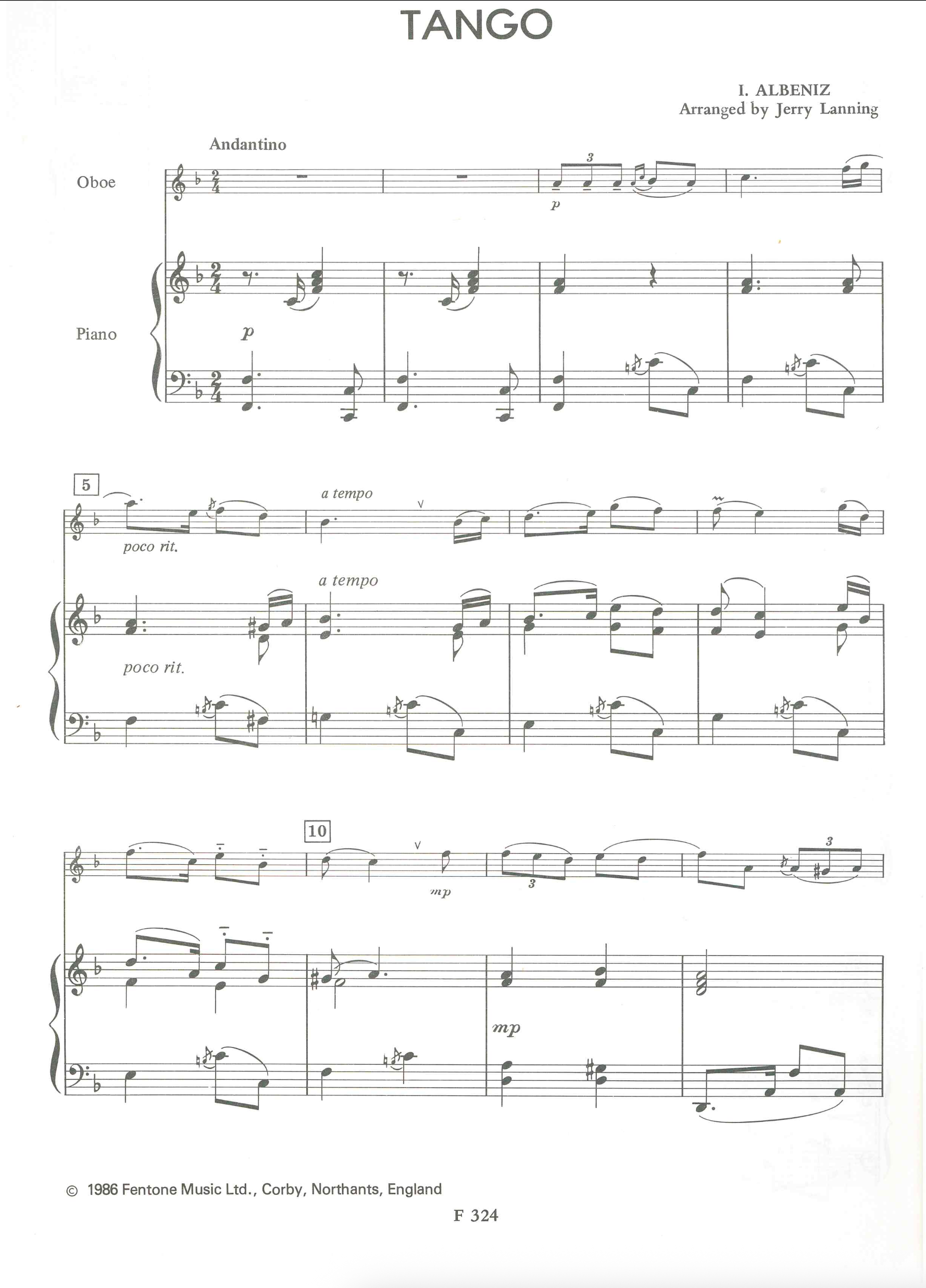 Albeniz - Tango - 2