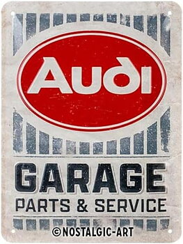 Skylt - Audi Garage