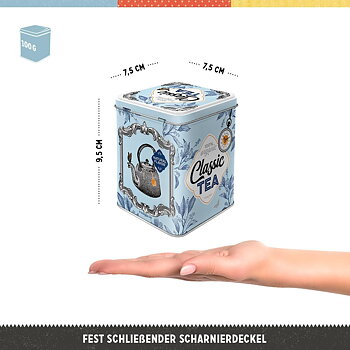 Tin tea container - Classic Tea