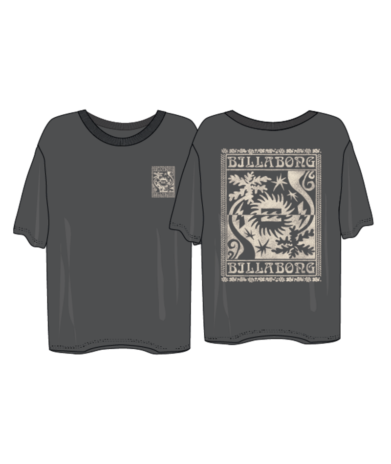 Billabong t-shirt dam Always looking off black - 6