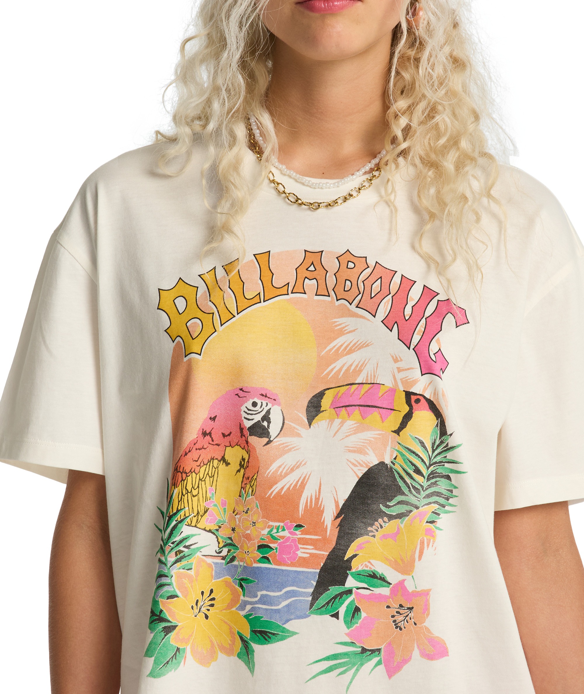Billabong t-shirt dam Birds of paradise salt crystal - 6
