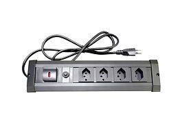 M Public Display Stand Swiss Power Rail Black