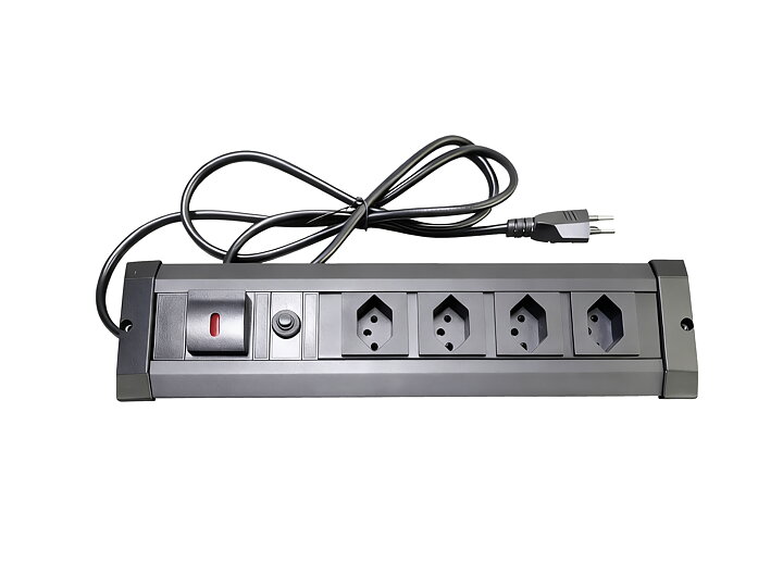 M Public Display Stand Swiss Power Rail Black