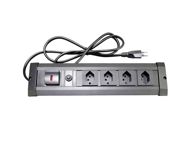 M Public Display Stand Swiss Power Rail Black