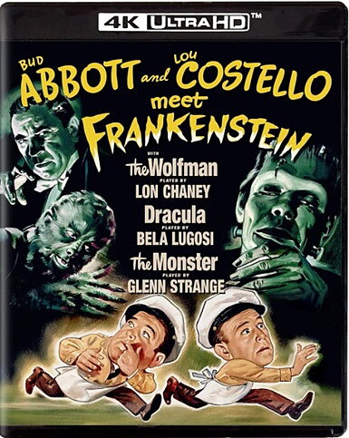 Abbott And Costello Meet Frankenstein (BLU-RAY 4K ULTRA HD)