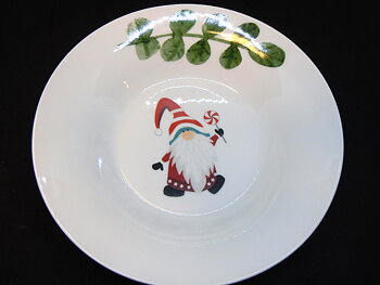 Tallrik med CandyTomte