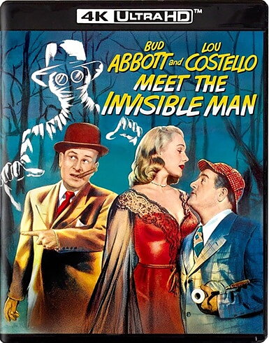 Abbott And Costello Meet The Invisible Man (BLU-RAY 4K ULTRA HD)