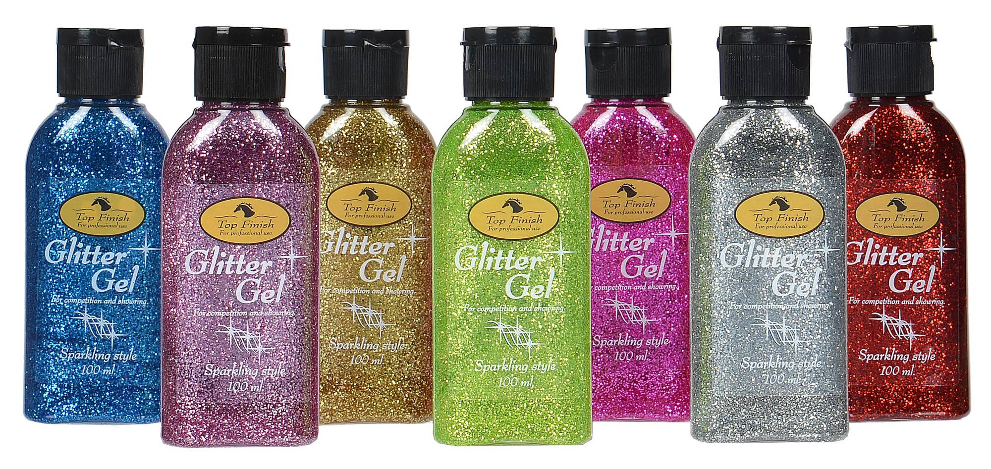 Glitter-Gel  Top Finish 100 ml
