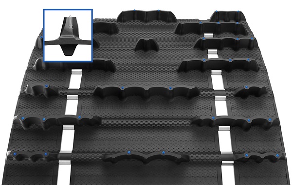 Drivmatta Camso ICE Cobra SWT Dubbad 60x391x38mm Kamhöjd,  2,86"  841-9422U