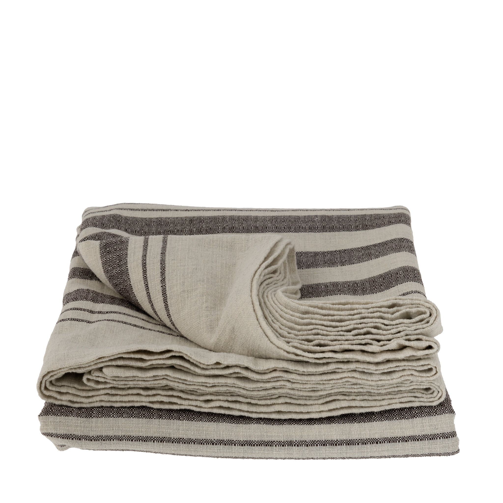 Karlevi - Natural/brown tablecloth - 350x140 cm - 3