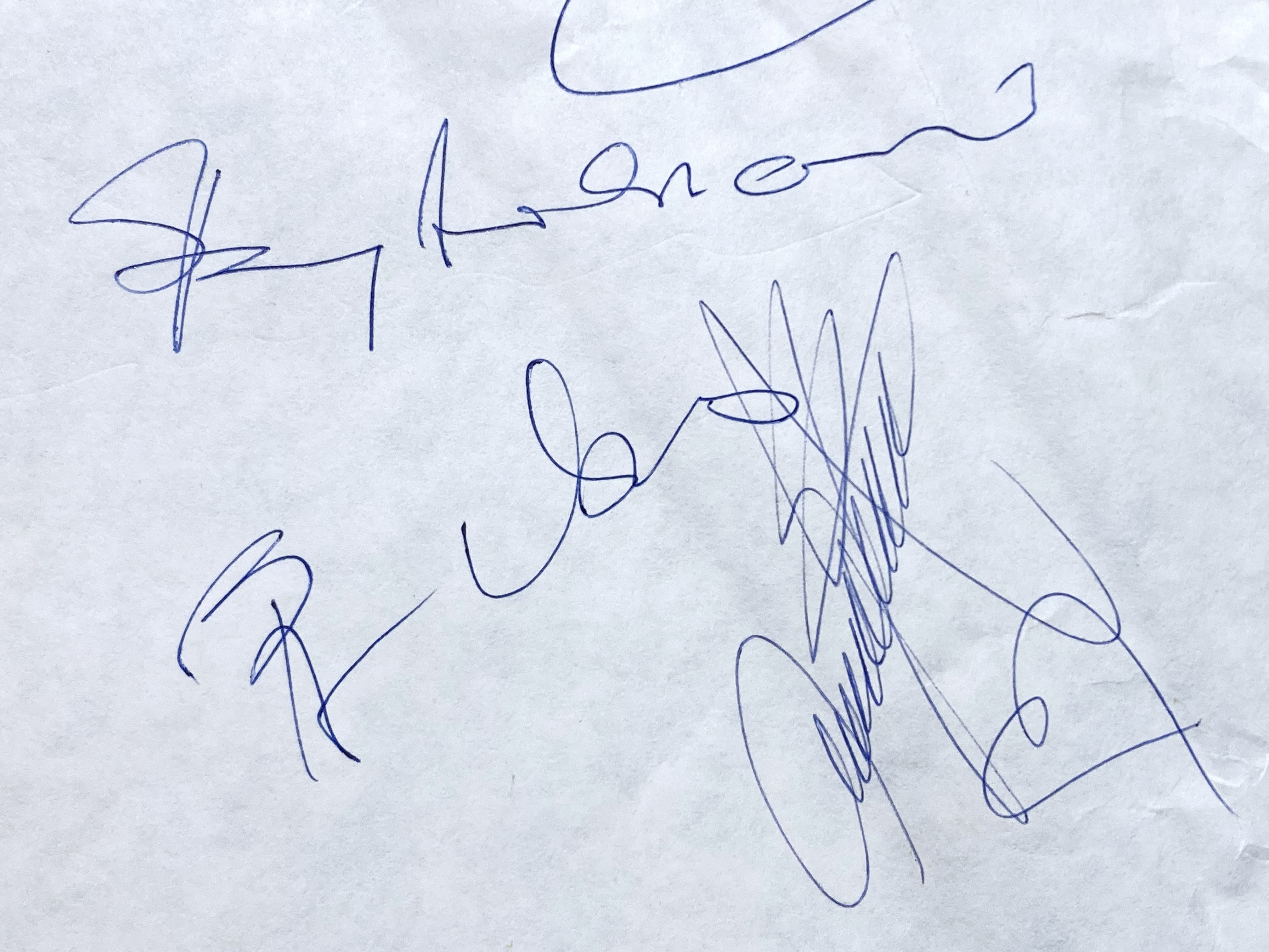 ABBA - Autografer 1970-tal - 3