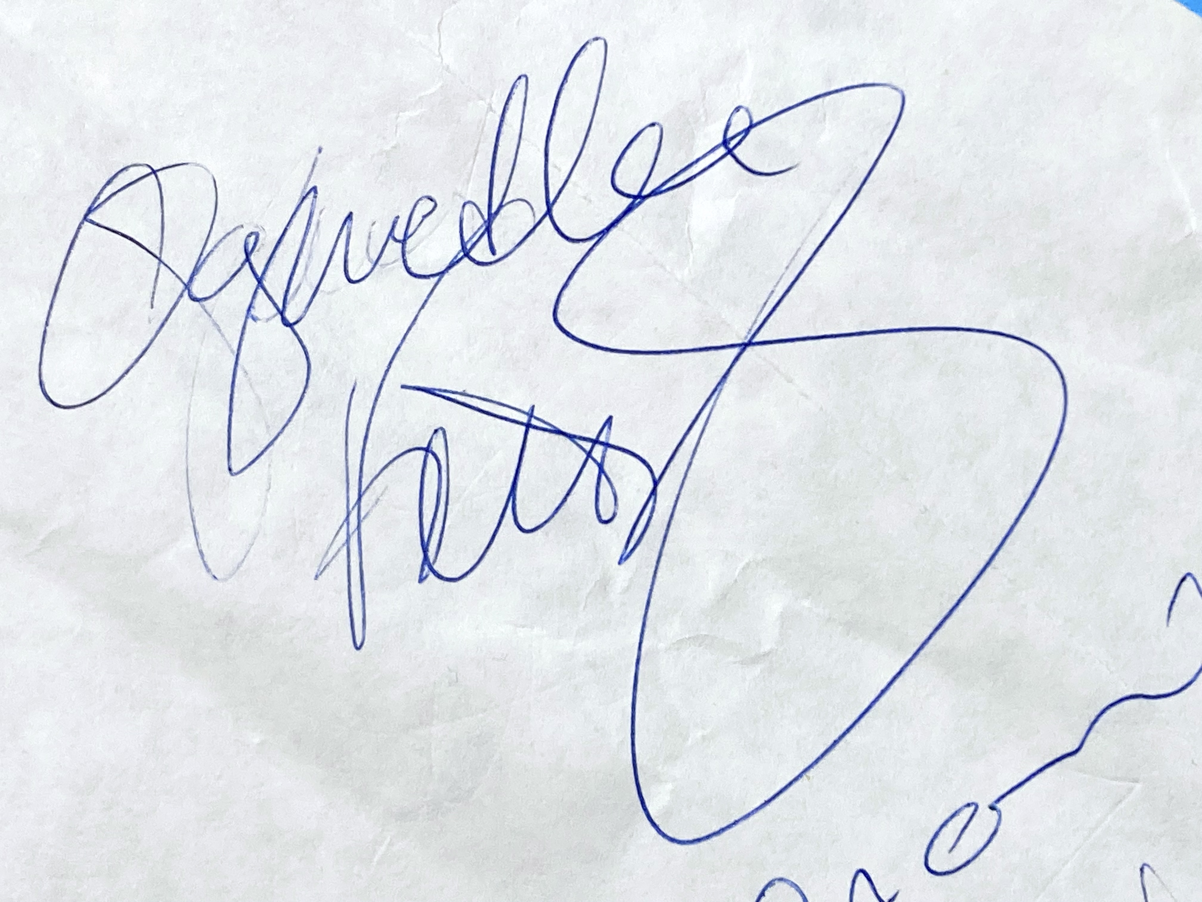 ABBA - Autografer 1970-tal - 2