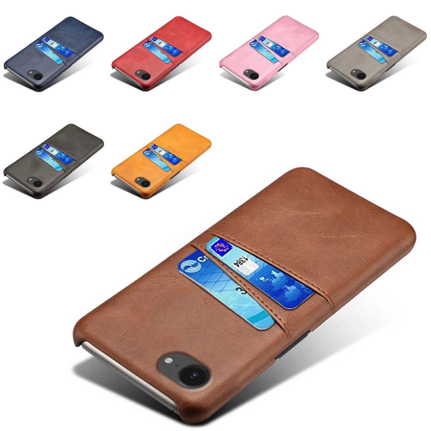 iPhone 16e skal 2 kort fack - - 13