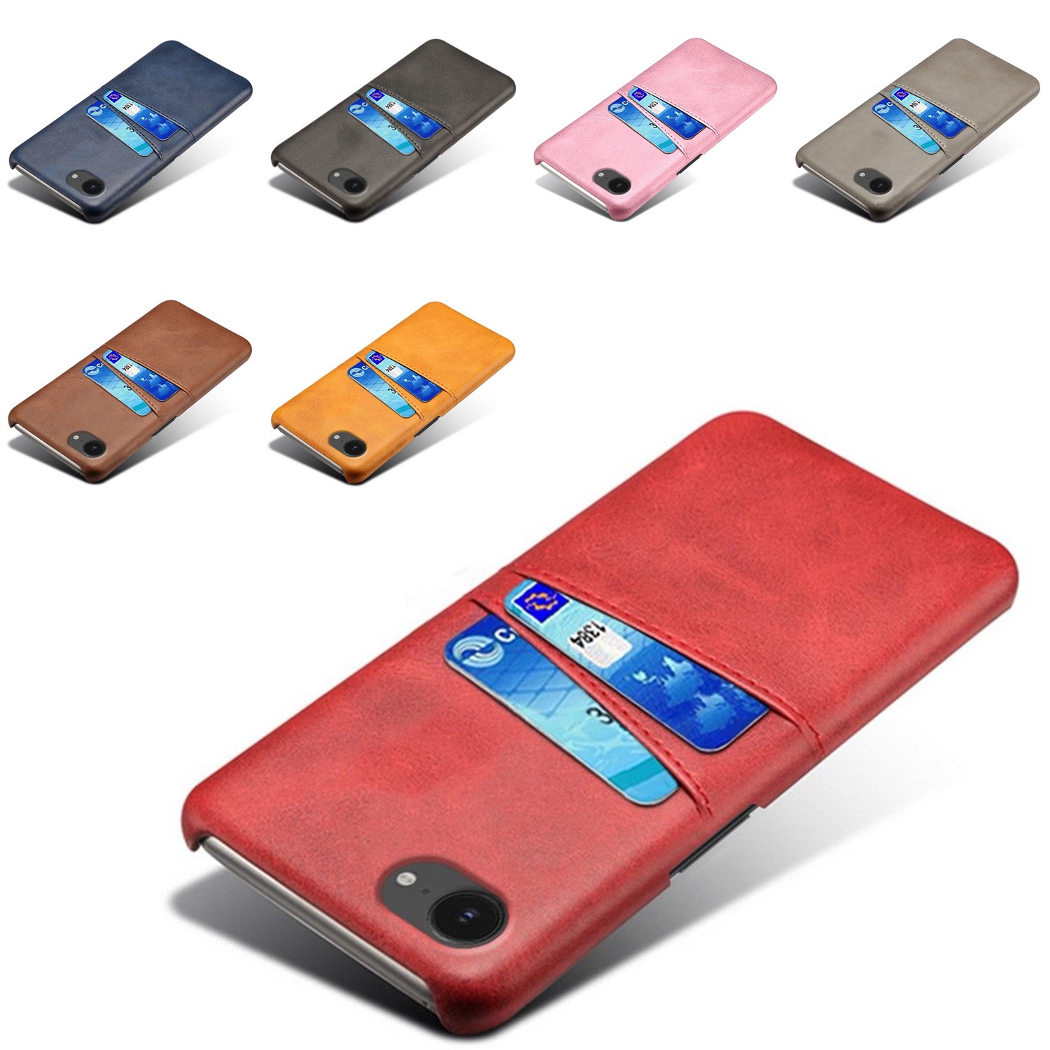 iPhone 16e skal 2 kort fack - - 11