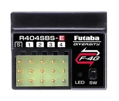 Futaba T10PX Rattradio F-4G/SR/T-FHSS med R404SBS-E - 10