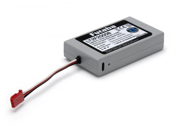 Futaba Sändarbatteri Li-Po 7,4V 2000mAh T10PX, T16iZ (LT2F2000B) - 3