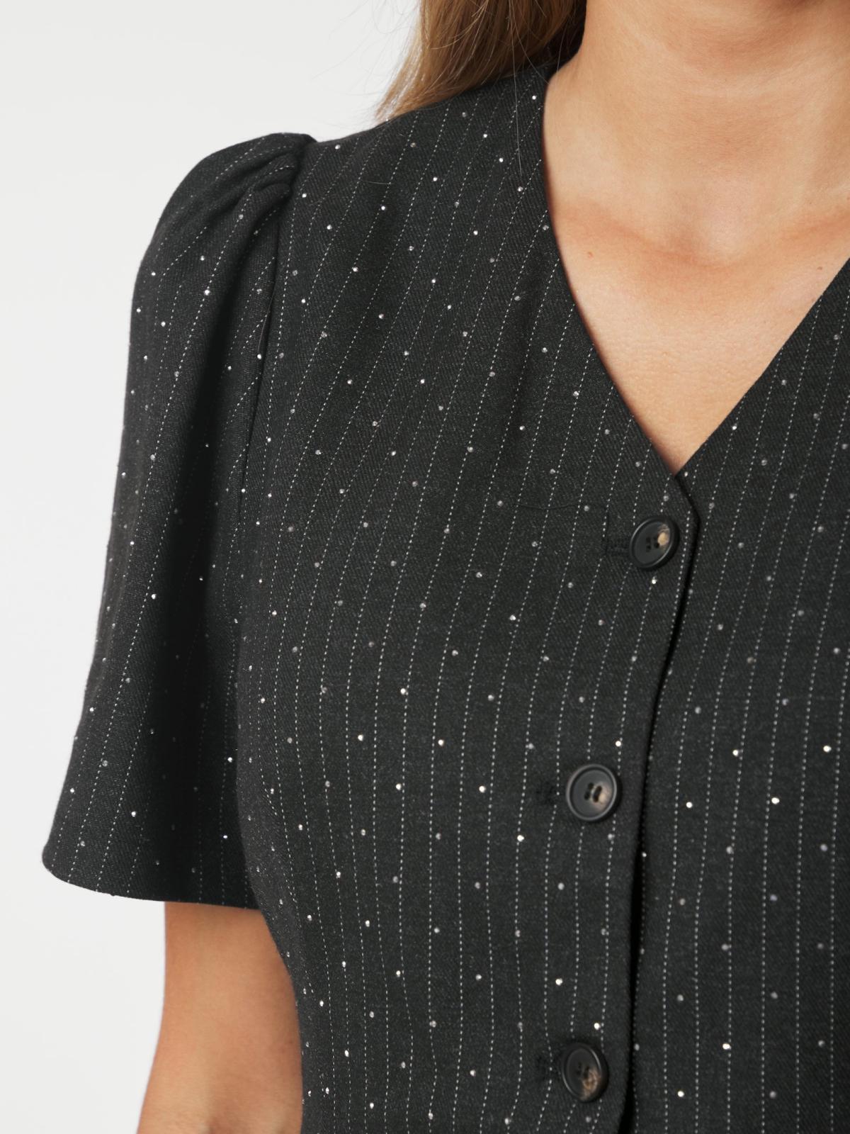 Neo Noir Jules Pinstripe, Antracit - 7