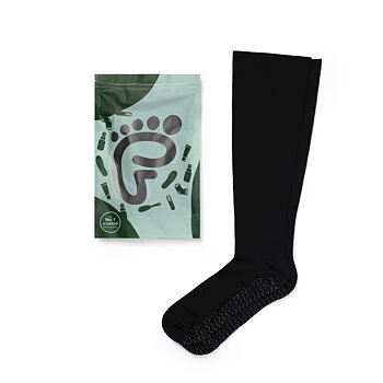 Stödstrumpor med halkskydd - 1 par - Halksockor för vuxna