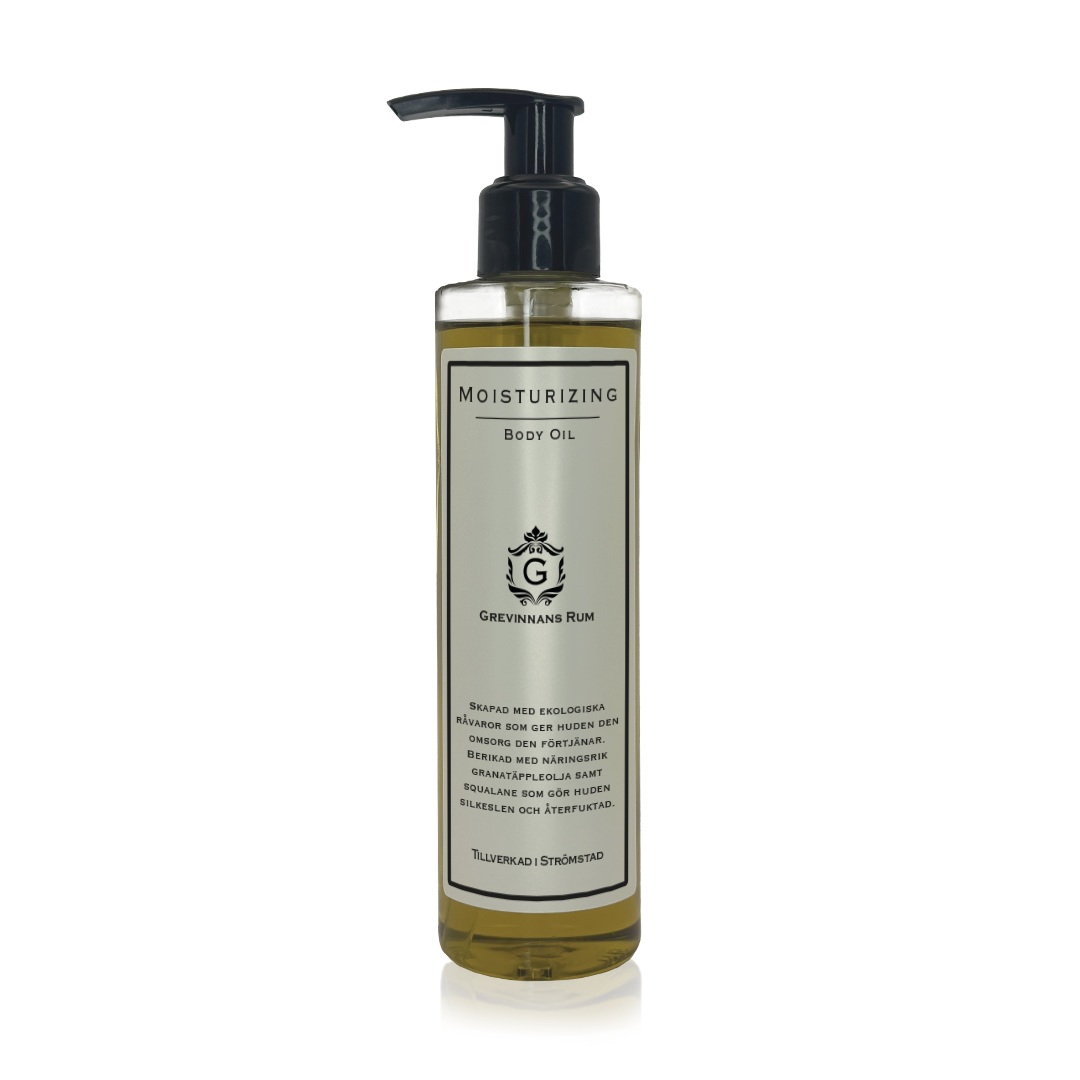 Moisturizing body oil 200 ml Grevinnans rum