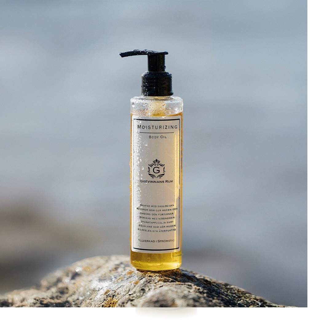 Moisturizing body oil 200 ml Grevinnans rum - 2
