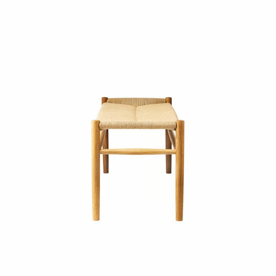  J83B Bänk, Oak Nature Lacquered - 3